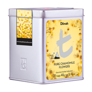 DILMAH LUXURY LEAF PURE CAMOMILE FLOWERS INFUSÃO