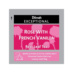 DILMAH EXCEPTIONAL FRENCH ROSE VANILLA CHÁ