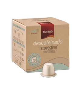 DESCAFEINADO CÁPSULA COMPOSTÁVEL** - NESPRESSO®* COMPATÍVEL